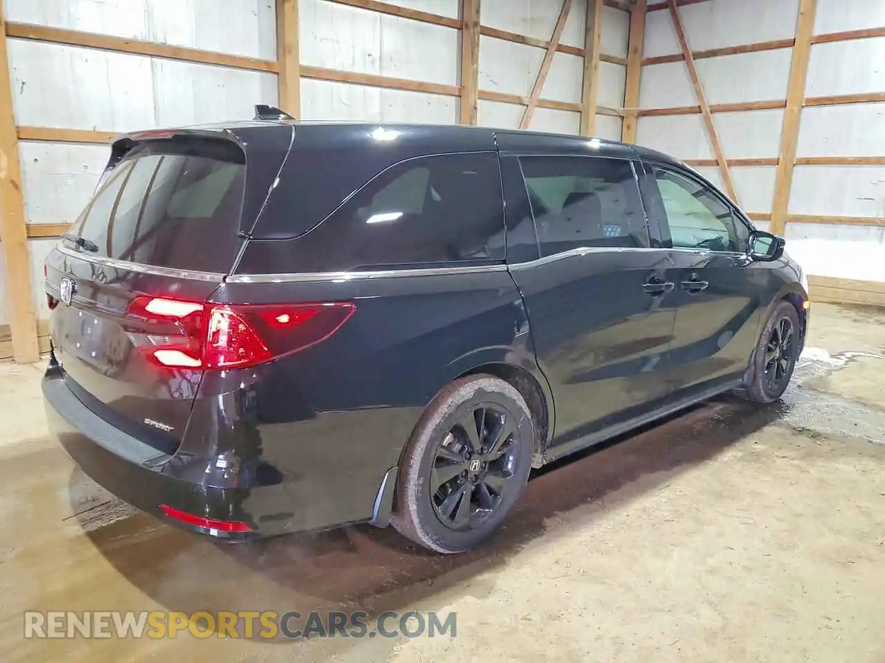 3 Photograph of a damaged car 5FNRL6H75PB029511 HONDA ODYSSEY 2023