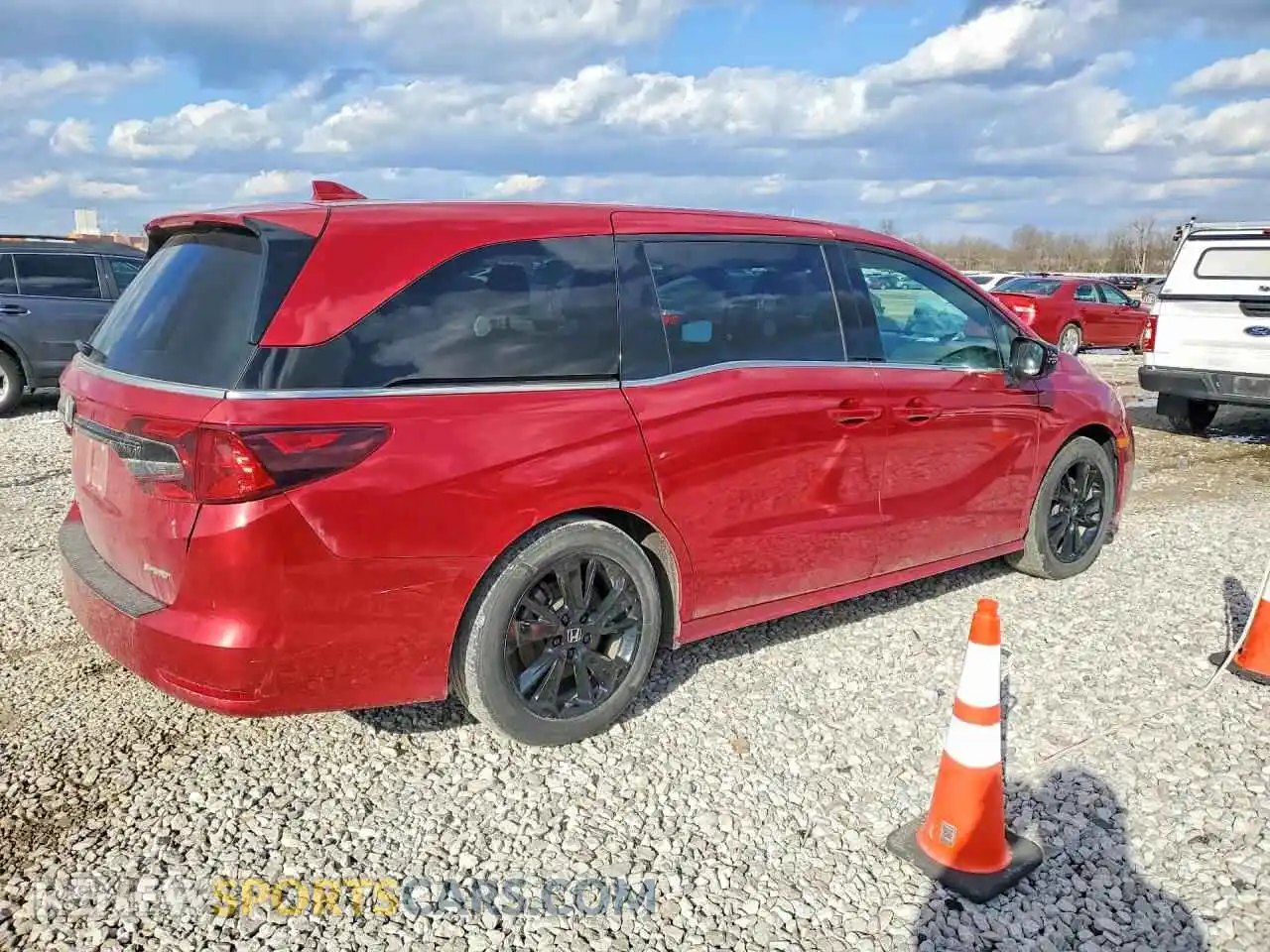 3 Photograph of a damaged car 5FNRL6H75PB043974 HONDA ODYSSEY 2023