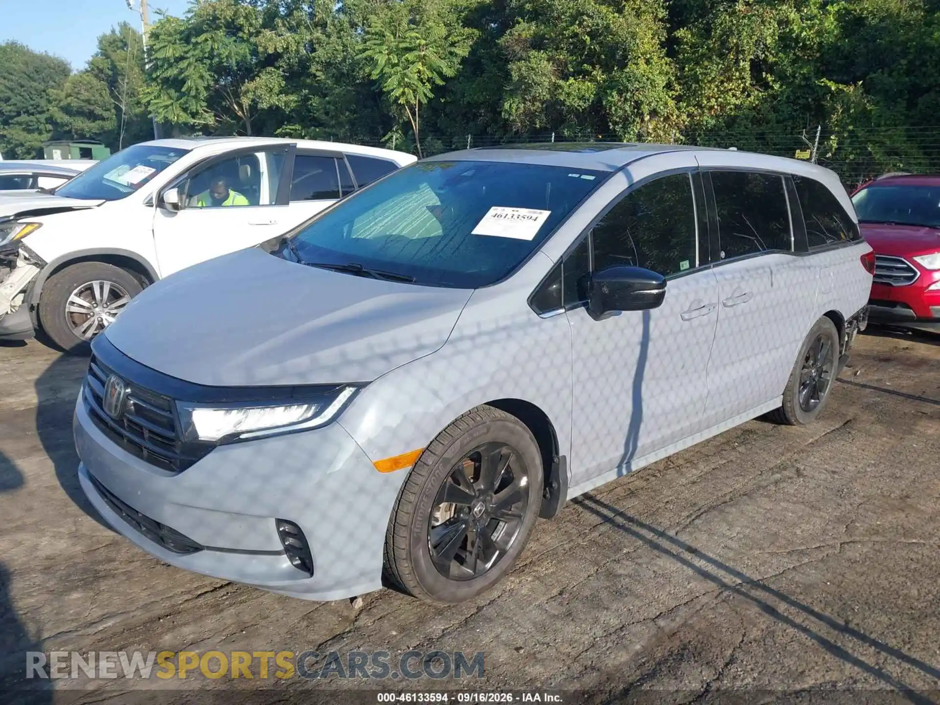 2 Photograph of a damaged car 5FNRL6H75PB050200 HONDA ODYSSEY 2023