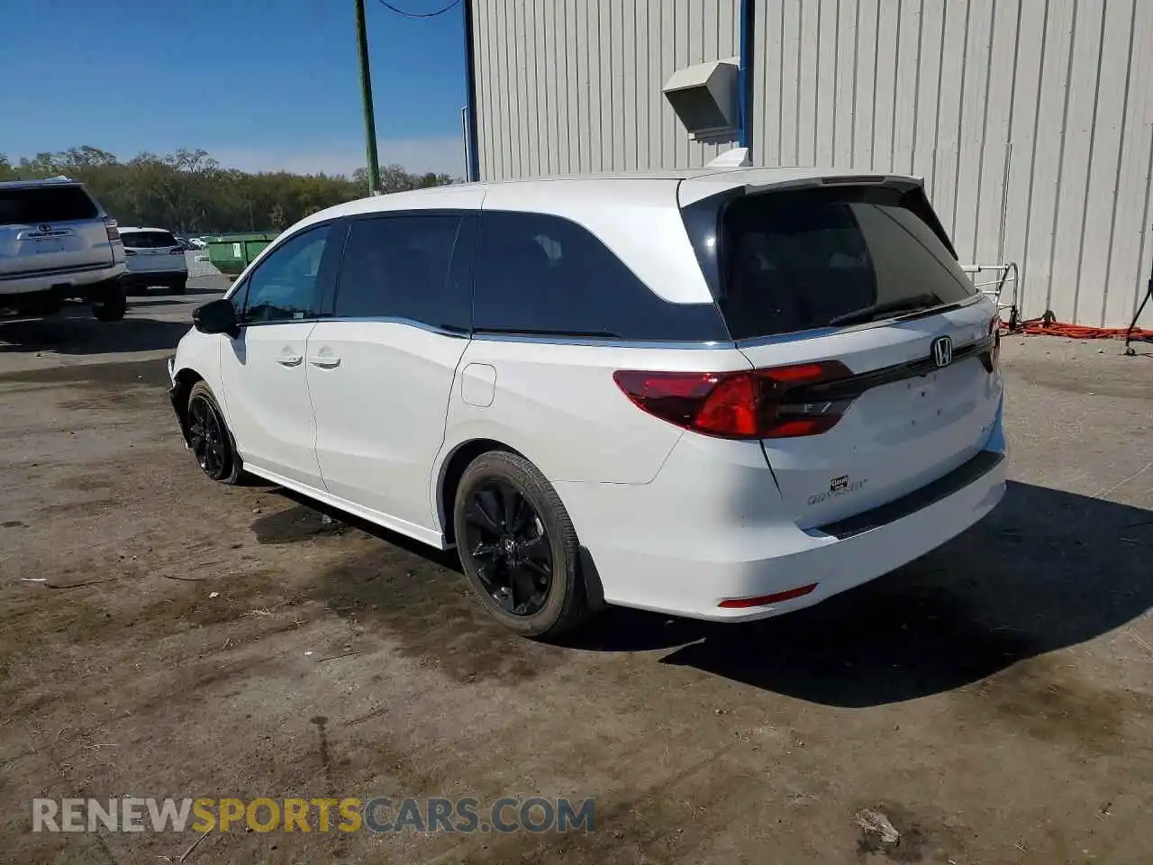 2 Фотография поврежденного автомобиля 5FNRL6H75PB050472 HONDA ODYSSEY 2023
