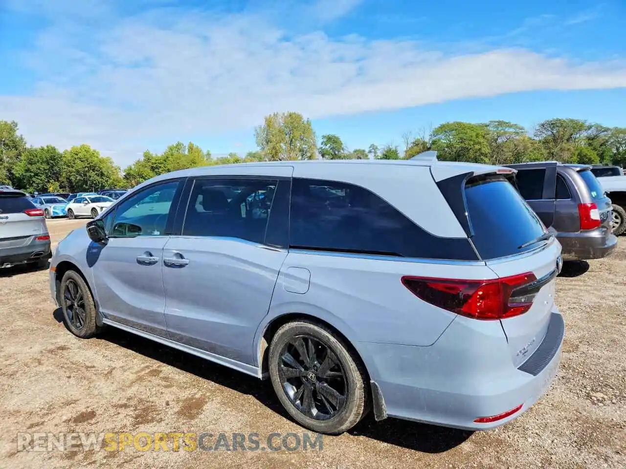 2 Photograph of a damaged car 5FNRL6H75PB065814 HONDA ODYSSEY 2023