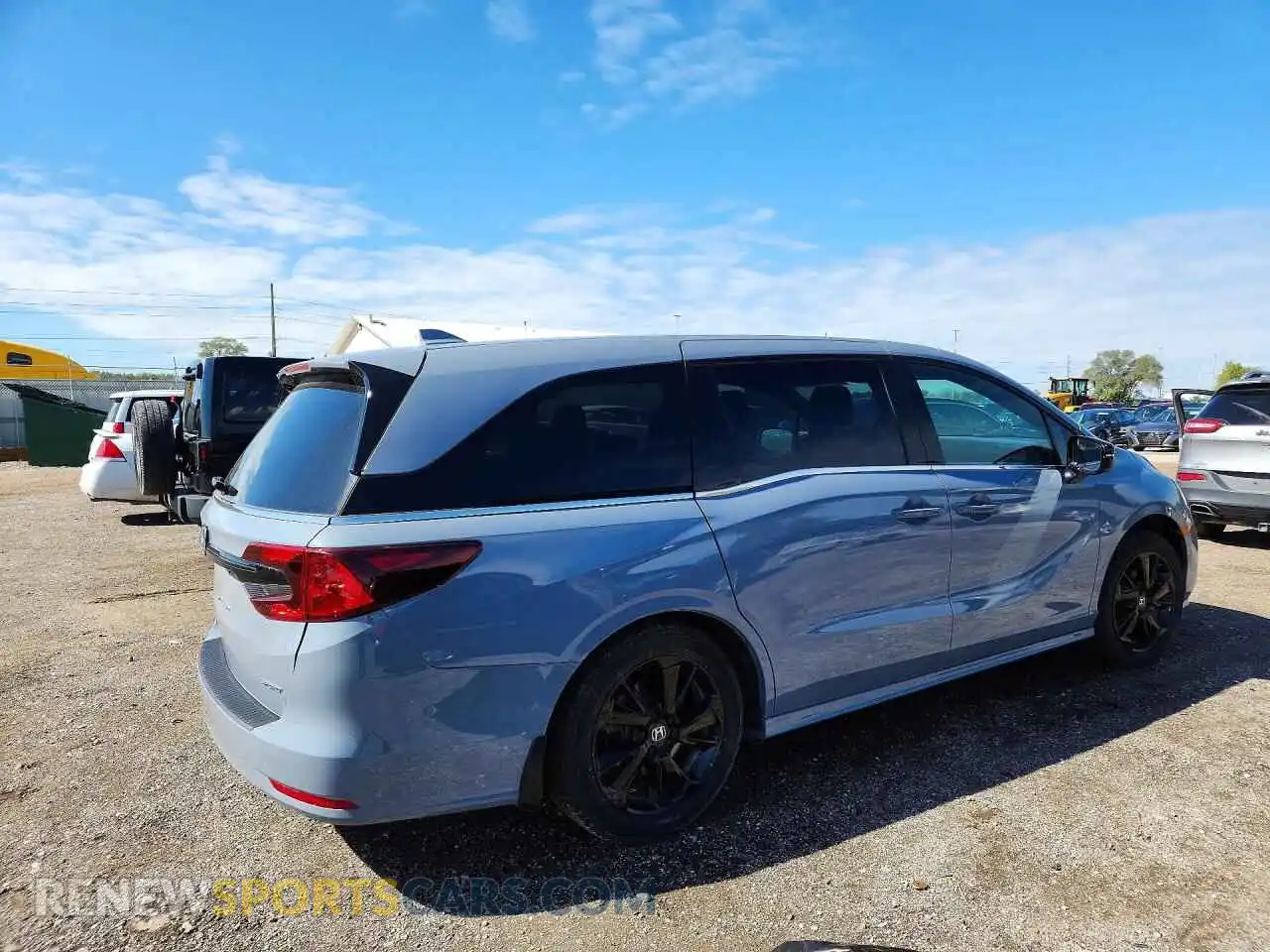 3 Photograph of a damaged car 5FNRL6H75PB065814 HONDA ODYSSEY 2023