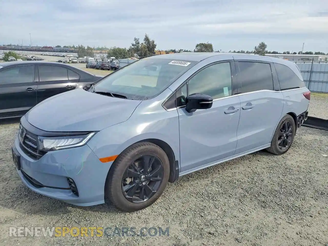 1 Photograph of a damaged car 5FNRL6H76PB034717 HONDA ODYSSEY 2023