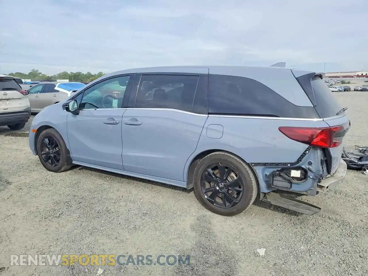 2 Photograph of a damaged car 5FNRL6H76PB034717 HONDA ODYSSEY 2023