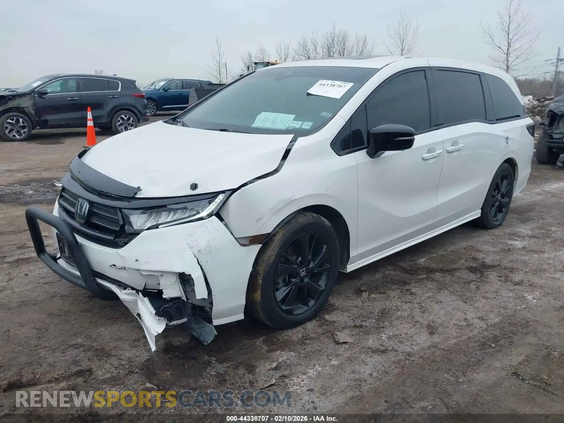 2 Photograph of a damaged car 5FNRL6H76PB050450 HONDA ODYSSEY 2023