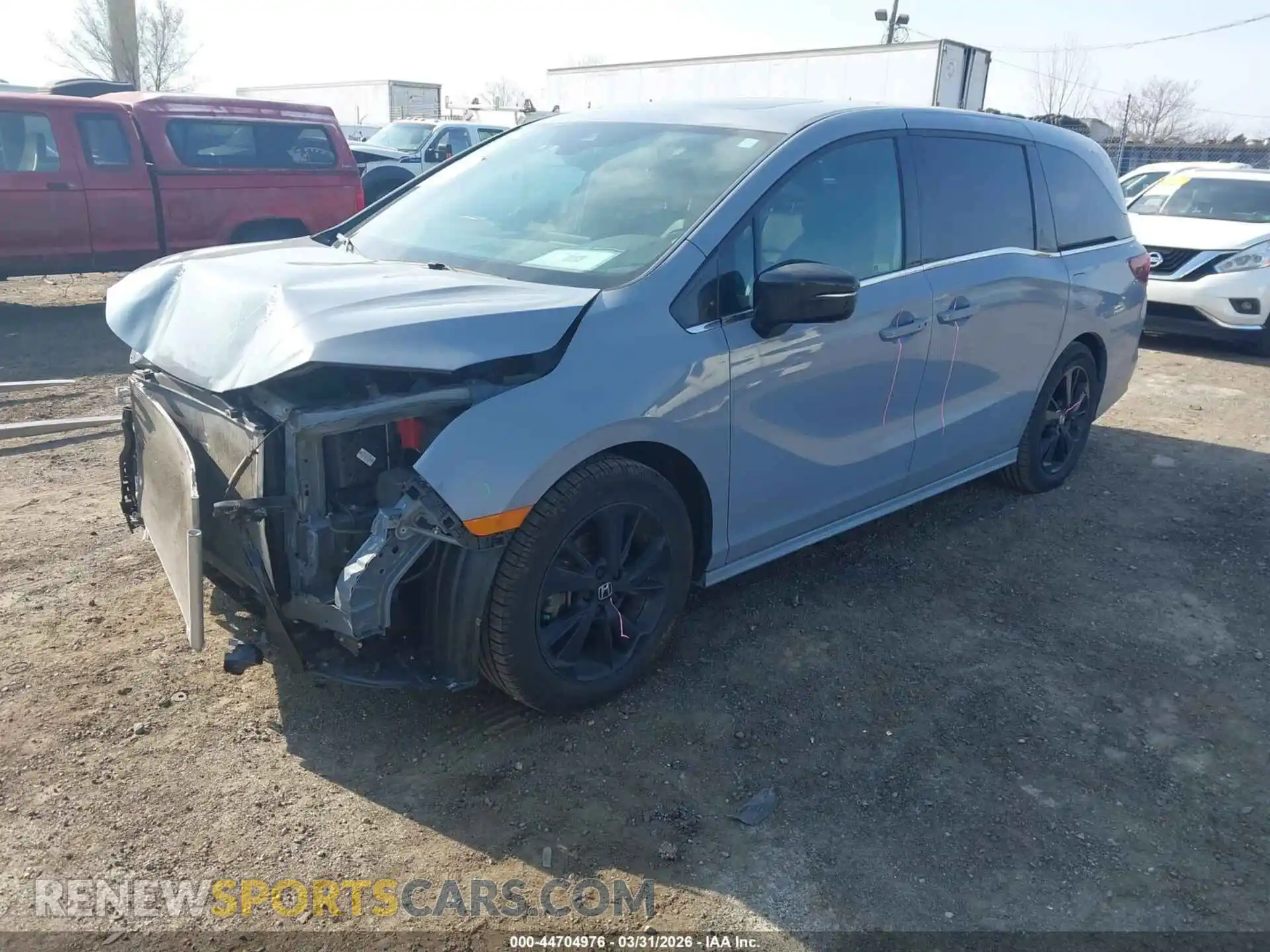 2 Photograph of a damaged car 5FNRL6H78PB068769 HONDA ODYSSEY 2023