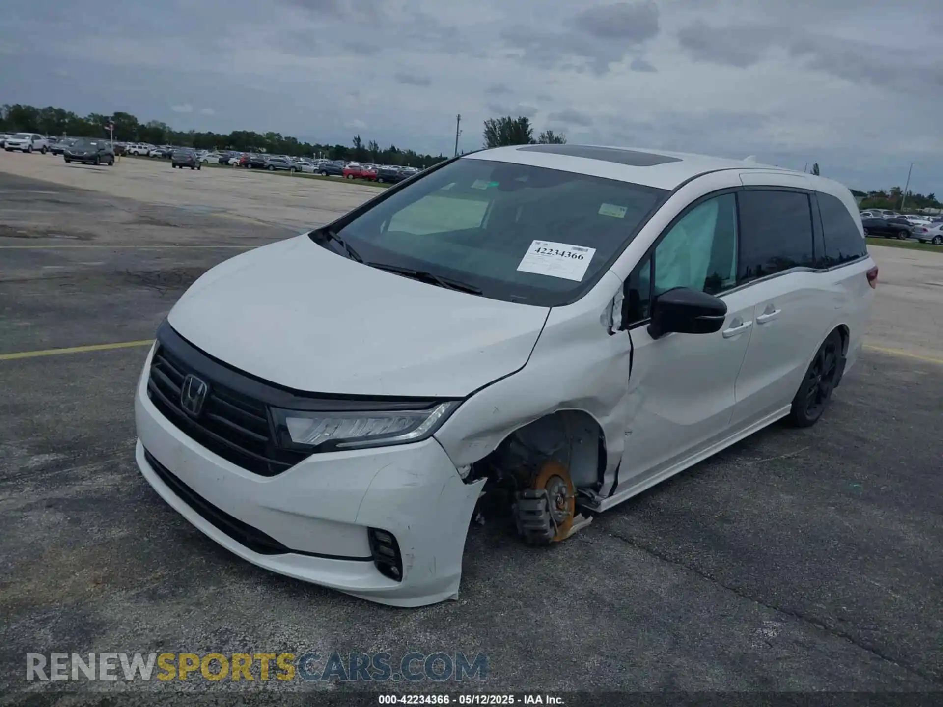 2 Photograph of a damaged car 5FNRL6H7XPB063069 HONDA ODYSSEY 2023