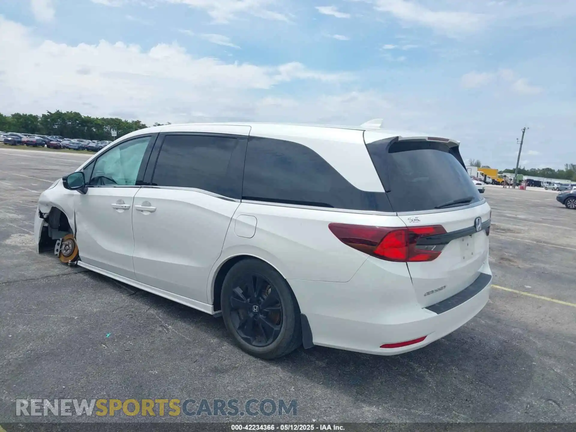 3 Photograph of a damaged car 5FNRL6H7XPB063069 HONDA ODYSSEY 2023