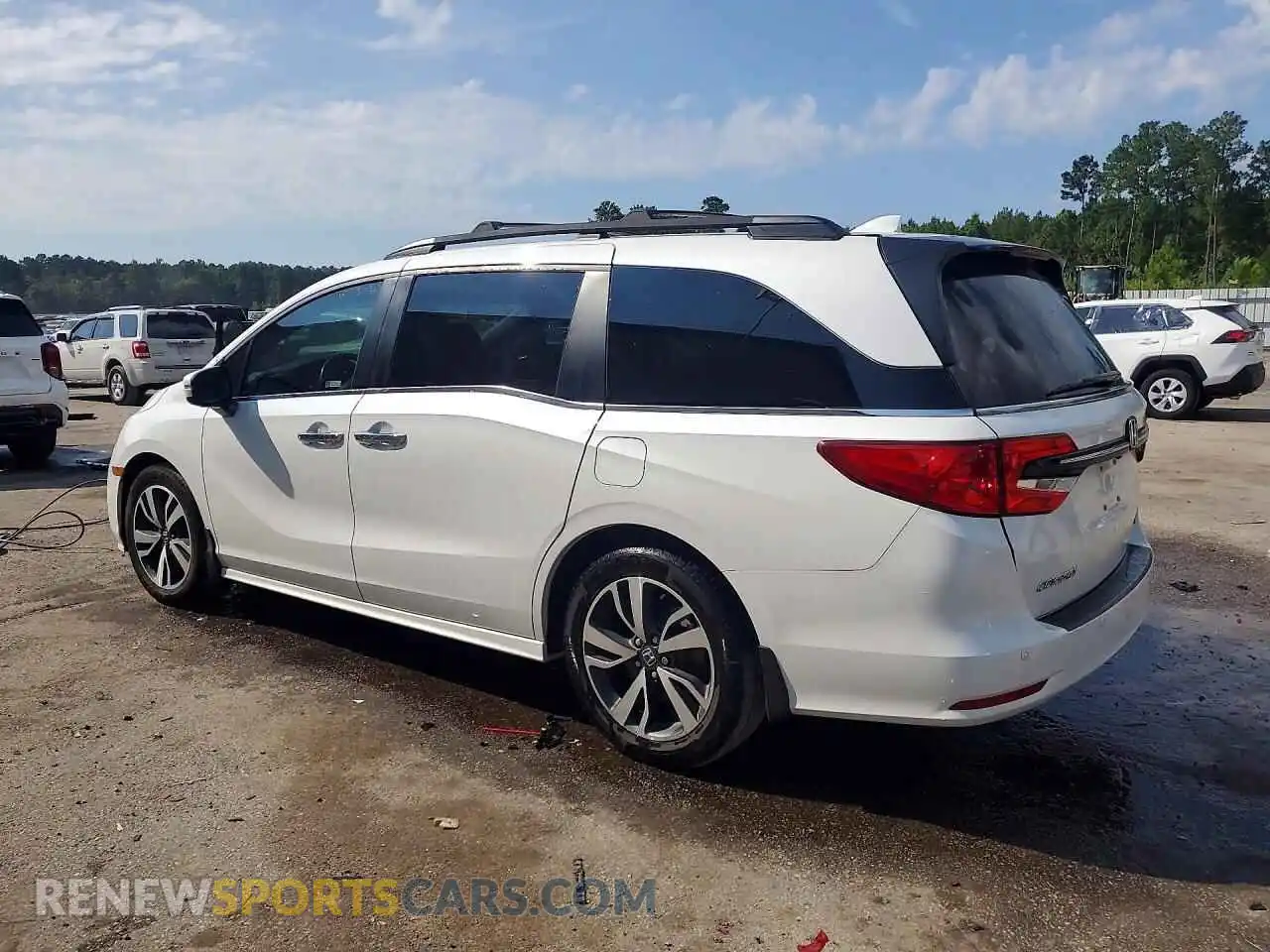 2 Photograph of a damaged car 5FNRL6H80PB022202 HONDA ODYSSEY 2023