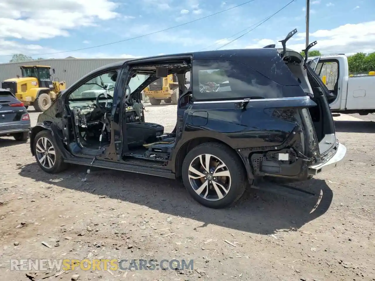 2 Photograph of a damaged car 5FNRL6H80PB035726 HONDA ODYSSEY 2023