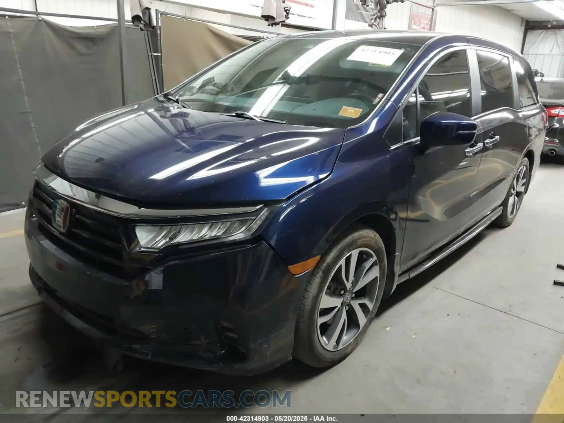 2 Photograph of a damaged car 5FNRL6H80PB037525 HONDA ODYSSEY 2023