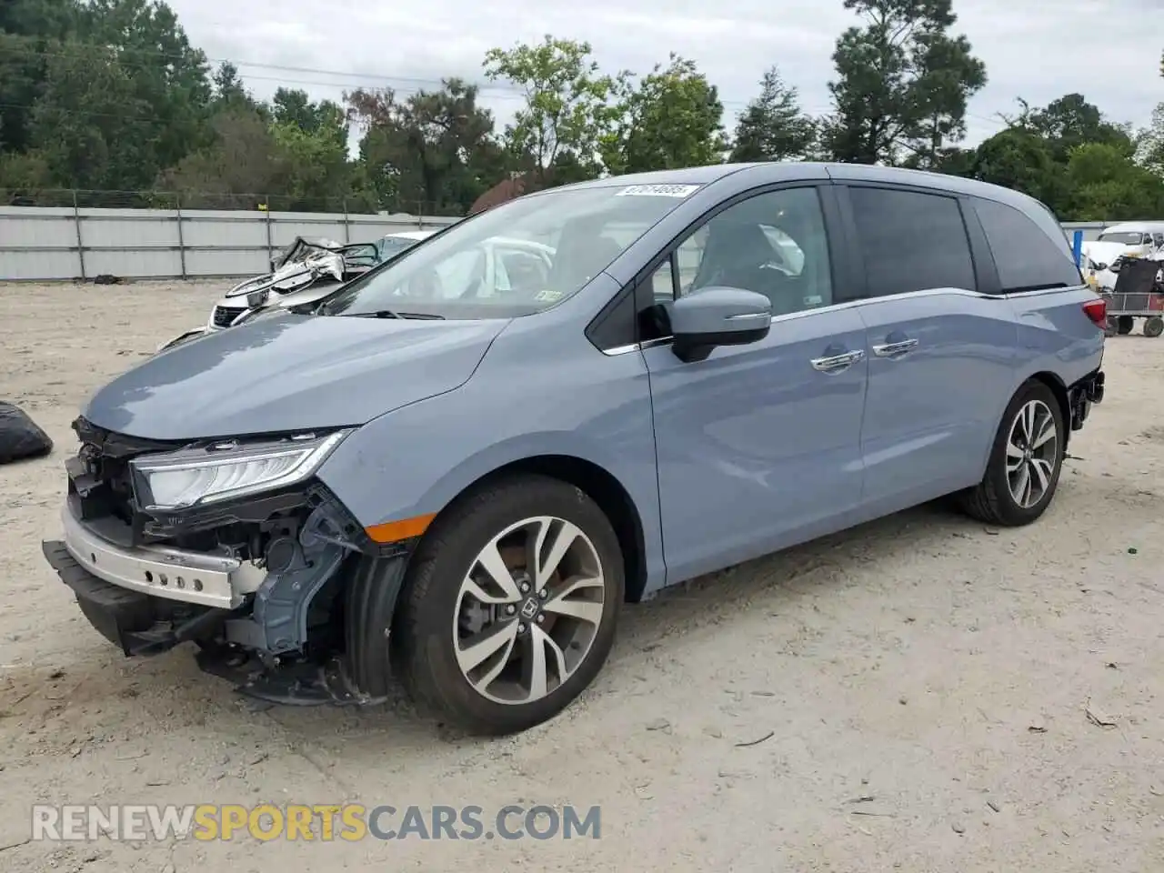 1 Photograph of a damaged car 5FNRL6H80PB047665 HONDA ODYSSEY 2023