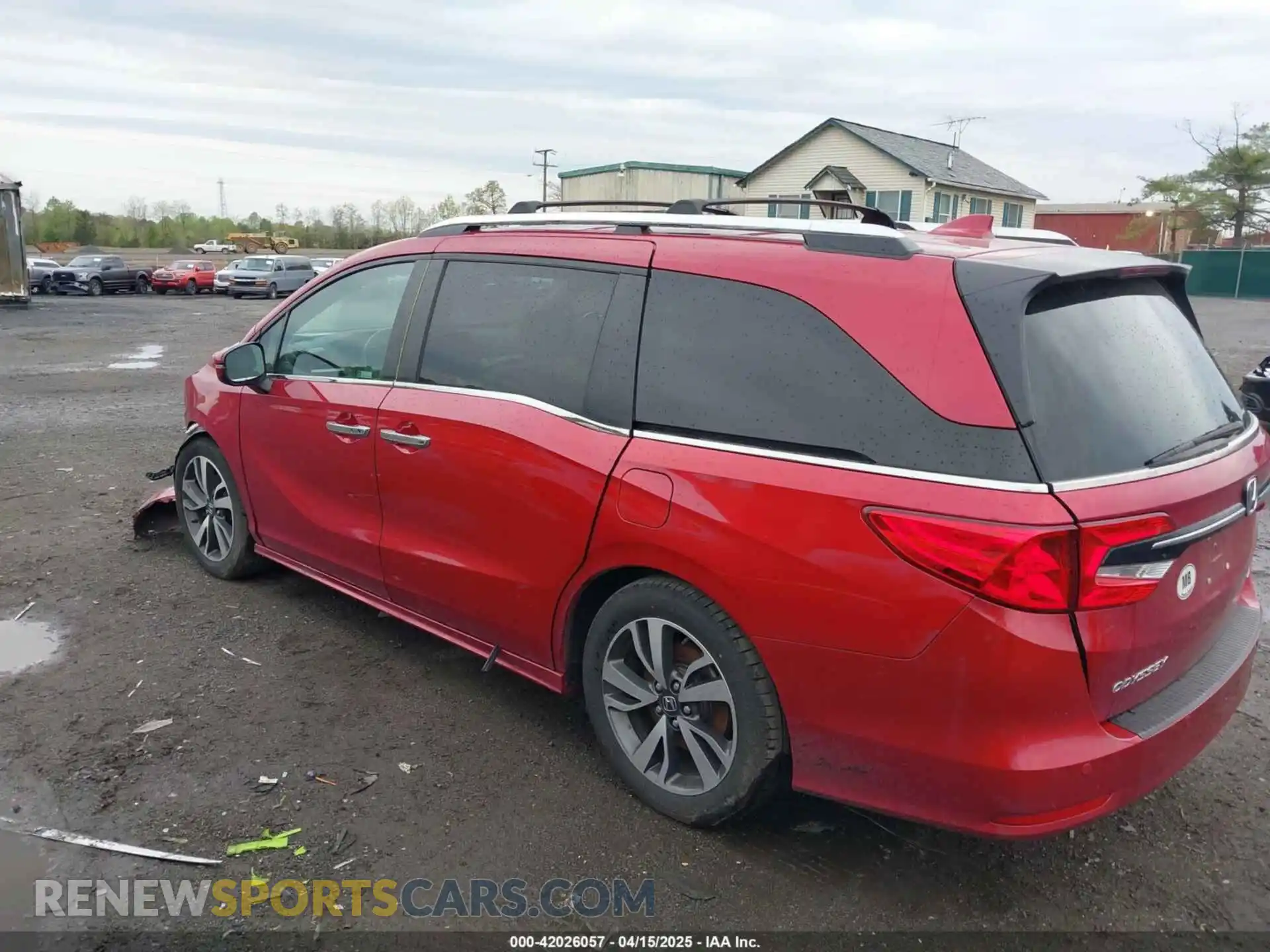 3 Photograph of a damaged car 5FNRL6H80PB048041 HONDA ODYSSEY 2023