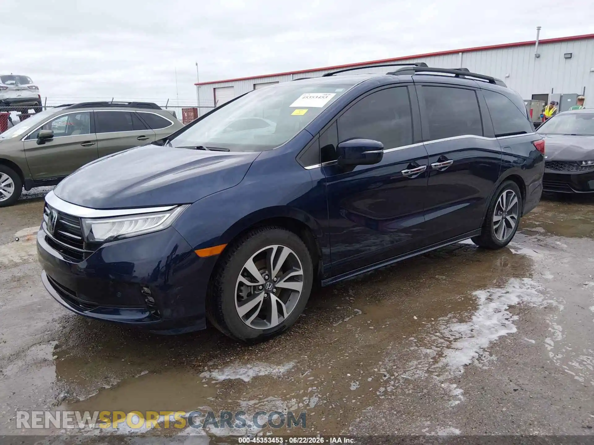 2 Photograph of a damaged car 5FNRL6H80PB049254 HONDA ODYSSEY 2023