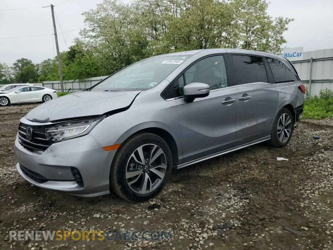 1 Photograph of a damaged car 5FNRL6H80PB069410 HONDA ODYSSEY 2023