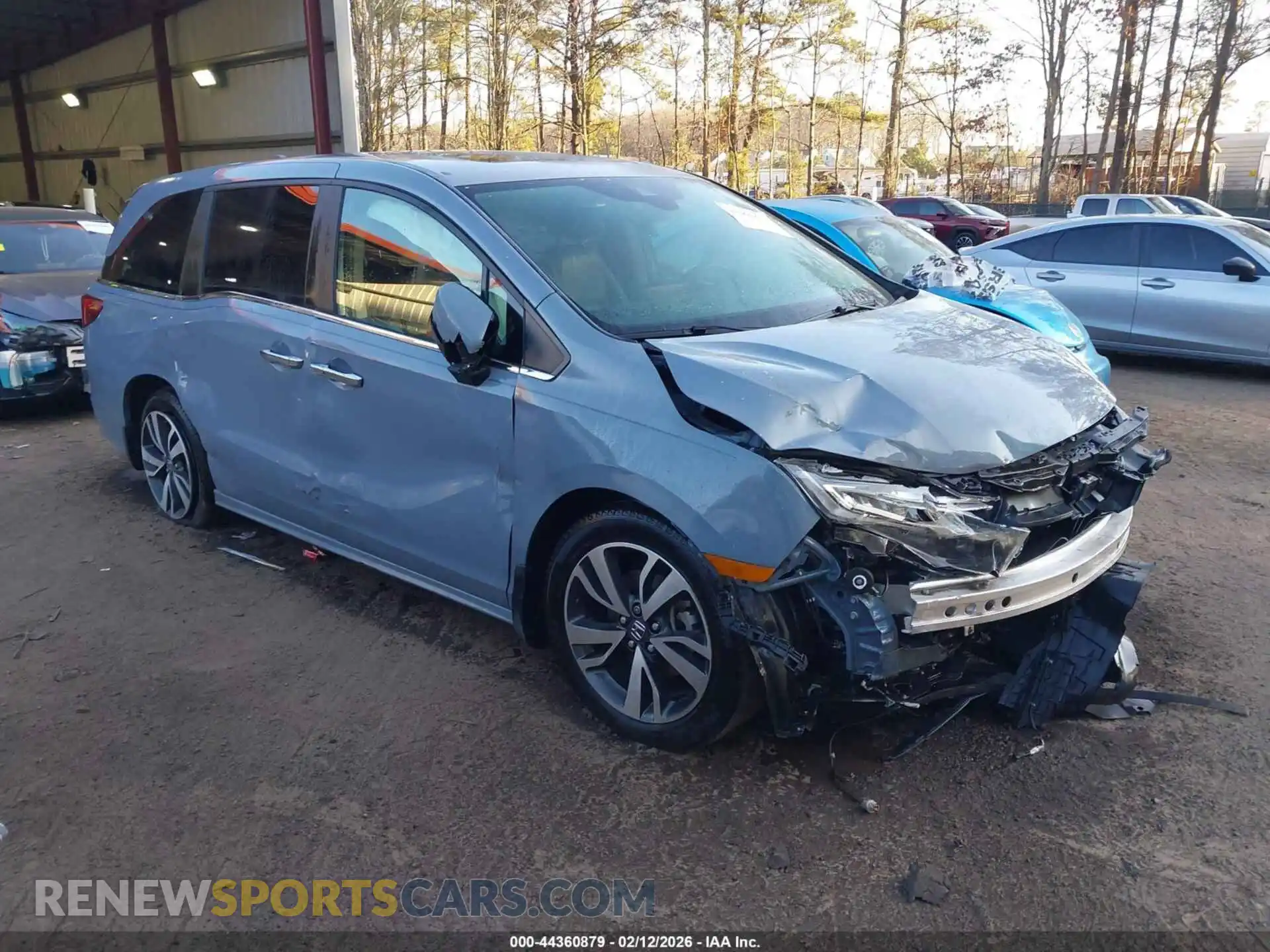 1 Photograph of a damaged car 5FNRL6H80PB073635 HONDA ODYSSEY 2023