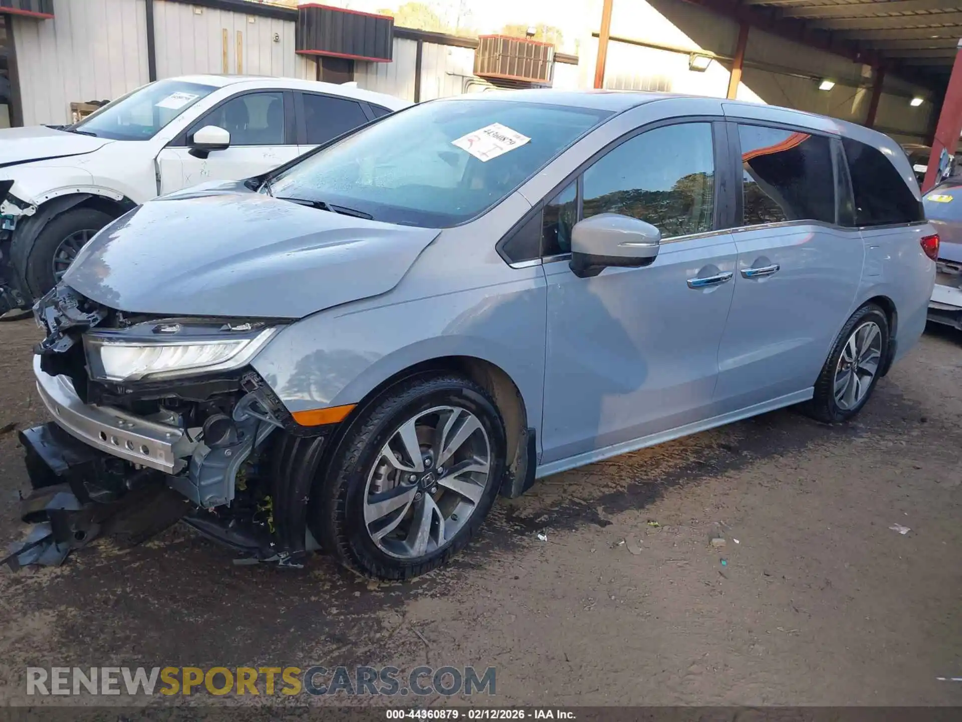 2 Photograph of a damaged car 5FNRL6H80PB073635 HONDA ODYSSEY 2023
