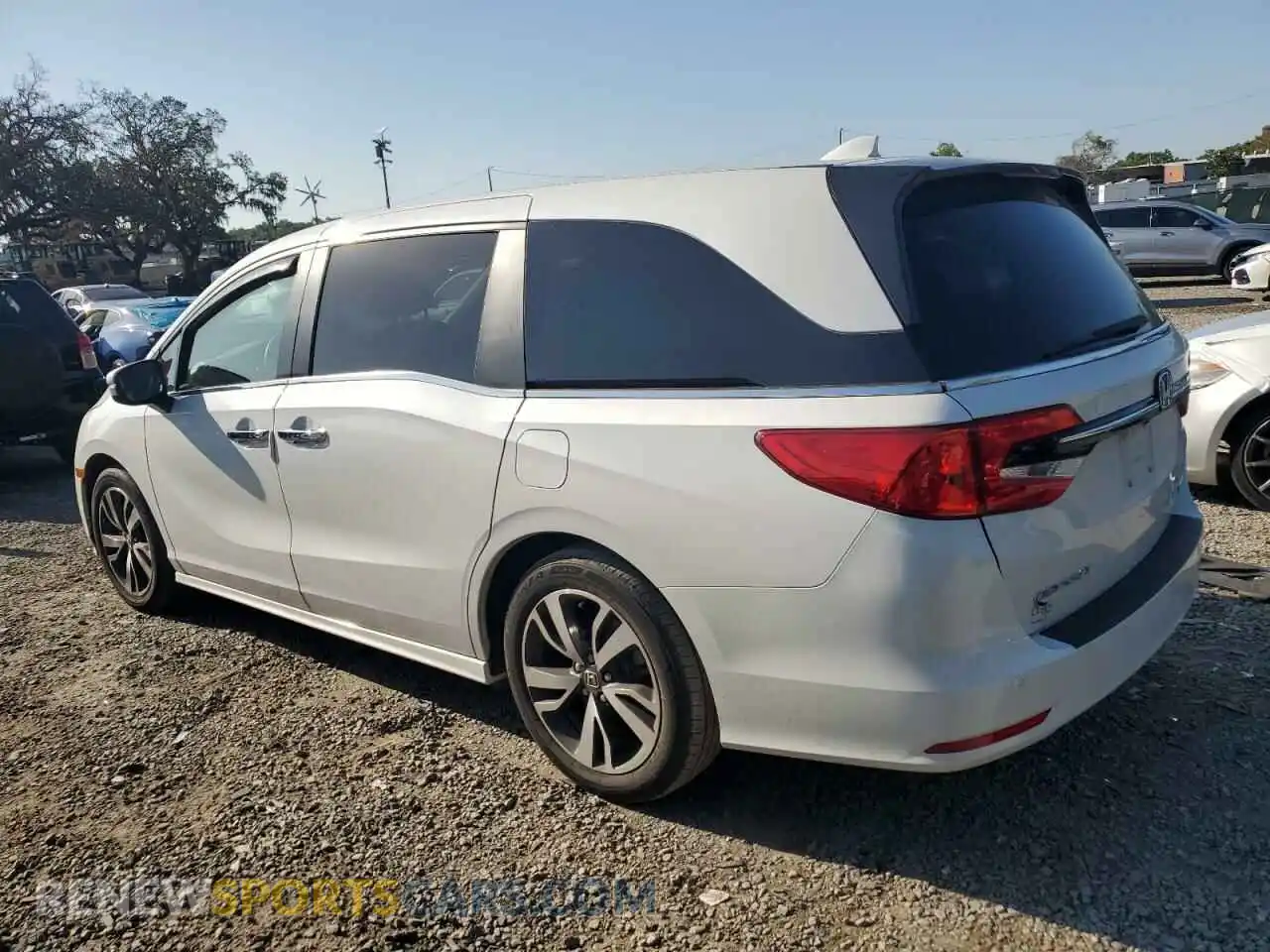 2 Фотография поврежденного автомобиля 5FNRL6H80PB076731 HONDA ODYSSEY 2023