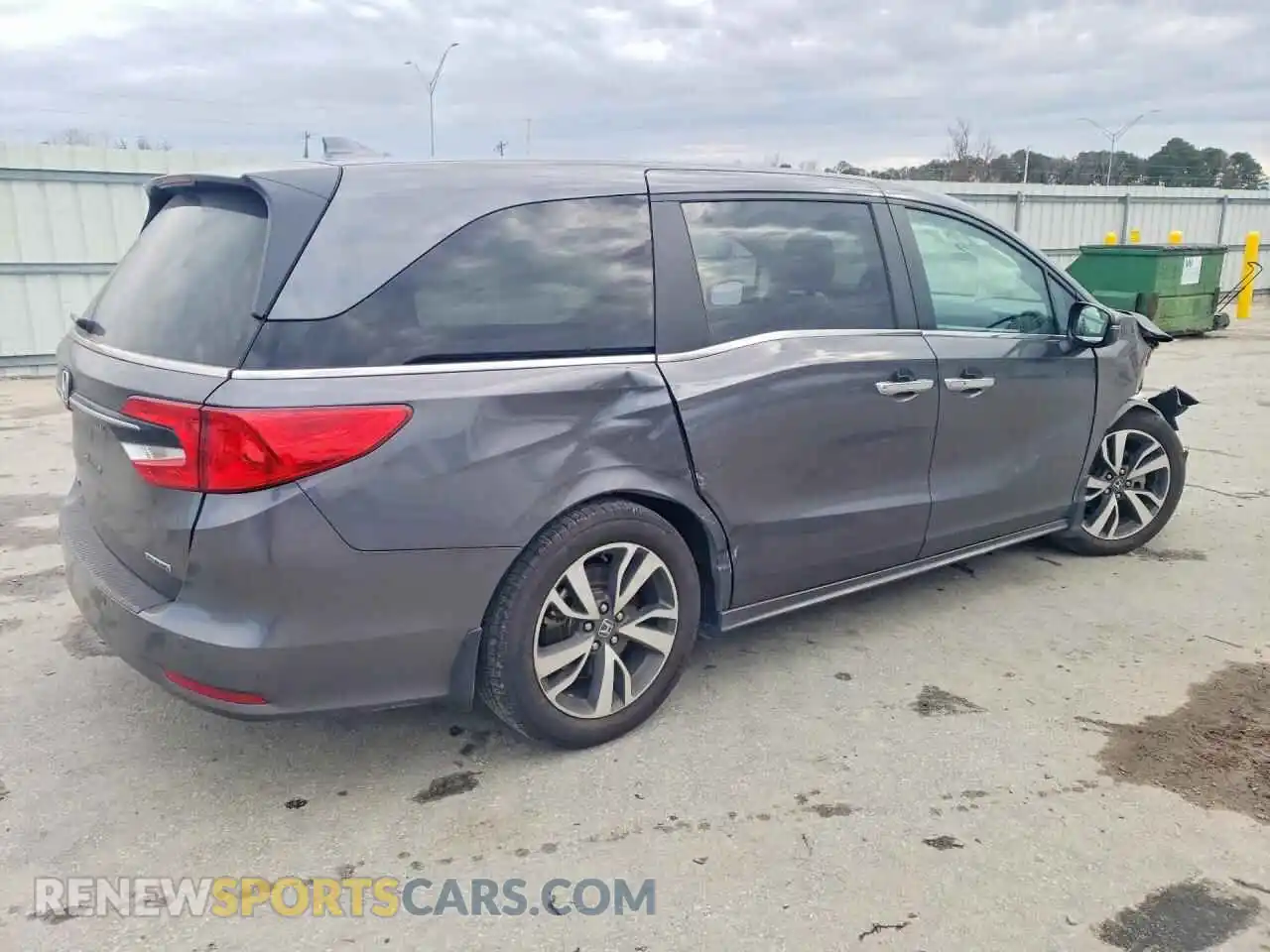3 Photograph of a damaged car 5FNRL6H81PB020281 HONDA ODYSSEY 2023