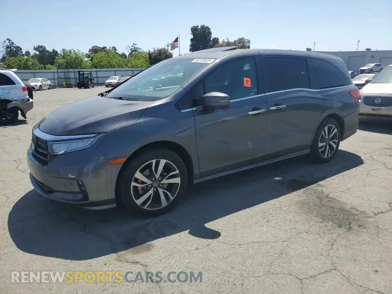 1 Photograph of a damaged car 5FNRL6H81PB024055 HONDA ODYSSEY 2023