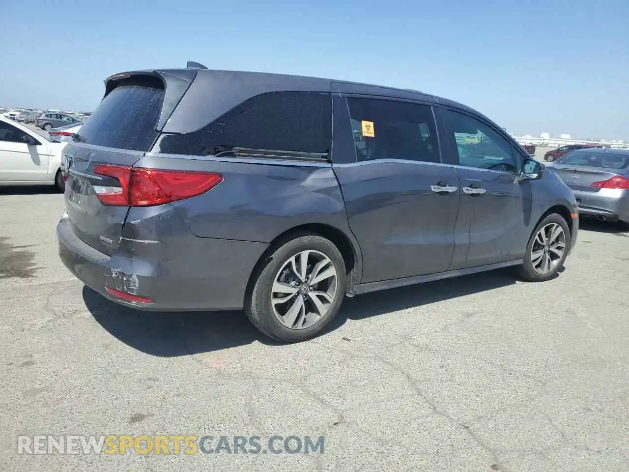 3 Photograph of a damaged car 5FNRL6H81PB024055 HONDA ODYSSEY 2023