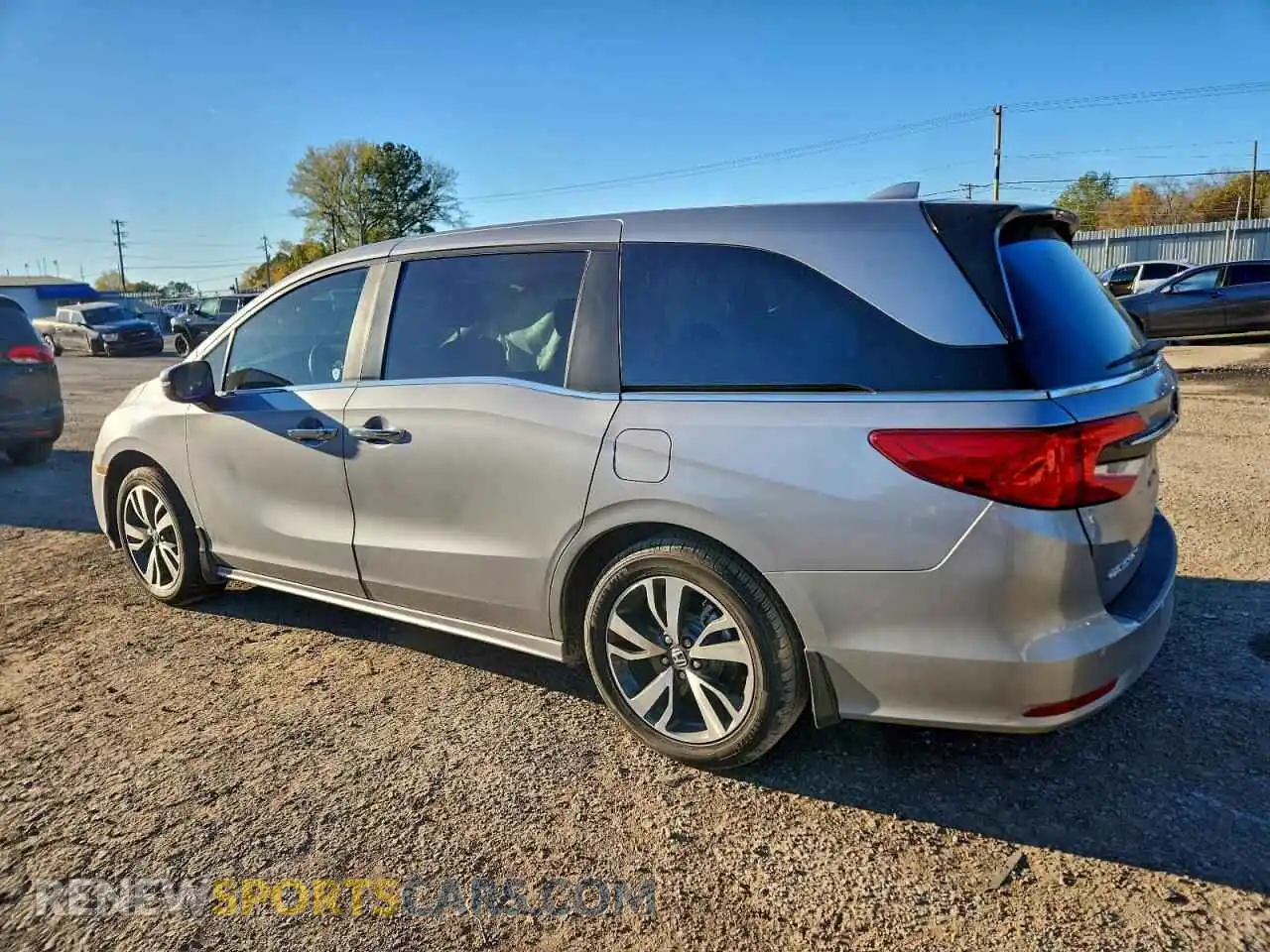 2 fotografías del automóvil dañado 5FNRL6H81PB043639 HONDA ODYSSEY 2023