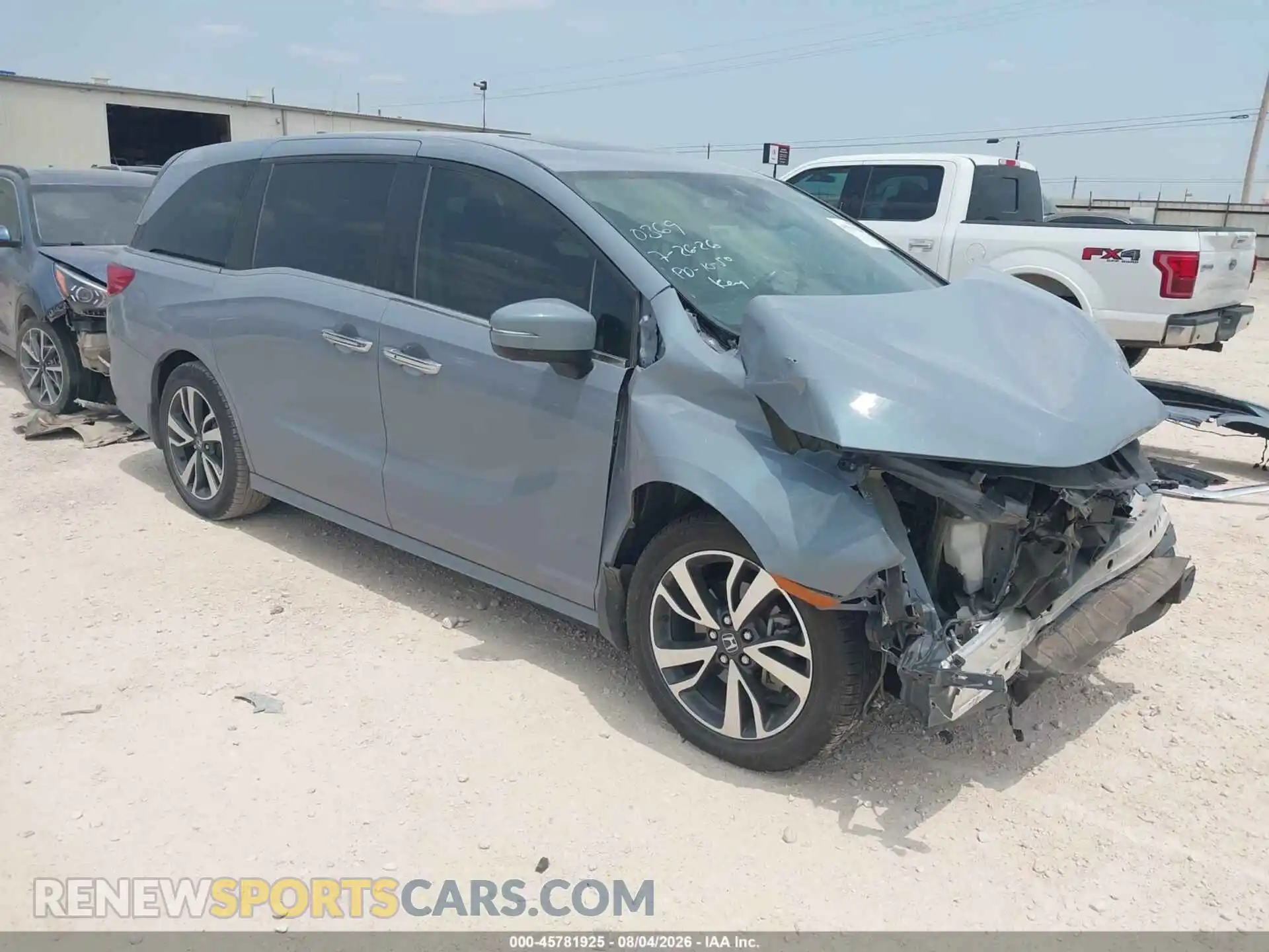 1 Photograph of a damaged car 5FNRL6H81PB070369 HONDA ODYSSEY 2023
