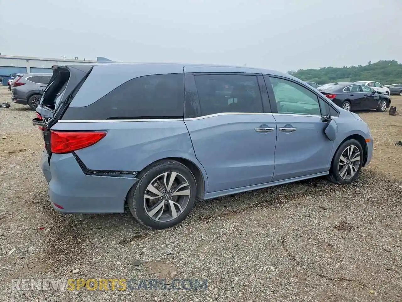 3 Photograph of a damaged car 5FNRL6H82PB070333 HONDA ODYSSEY 2023