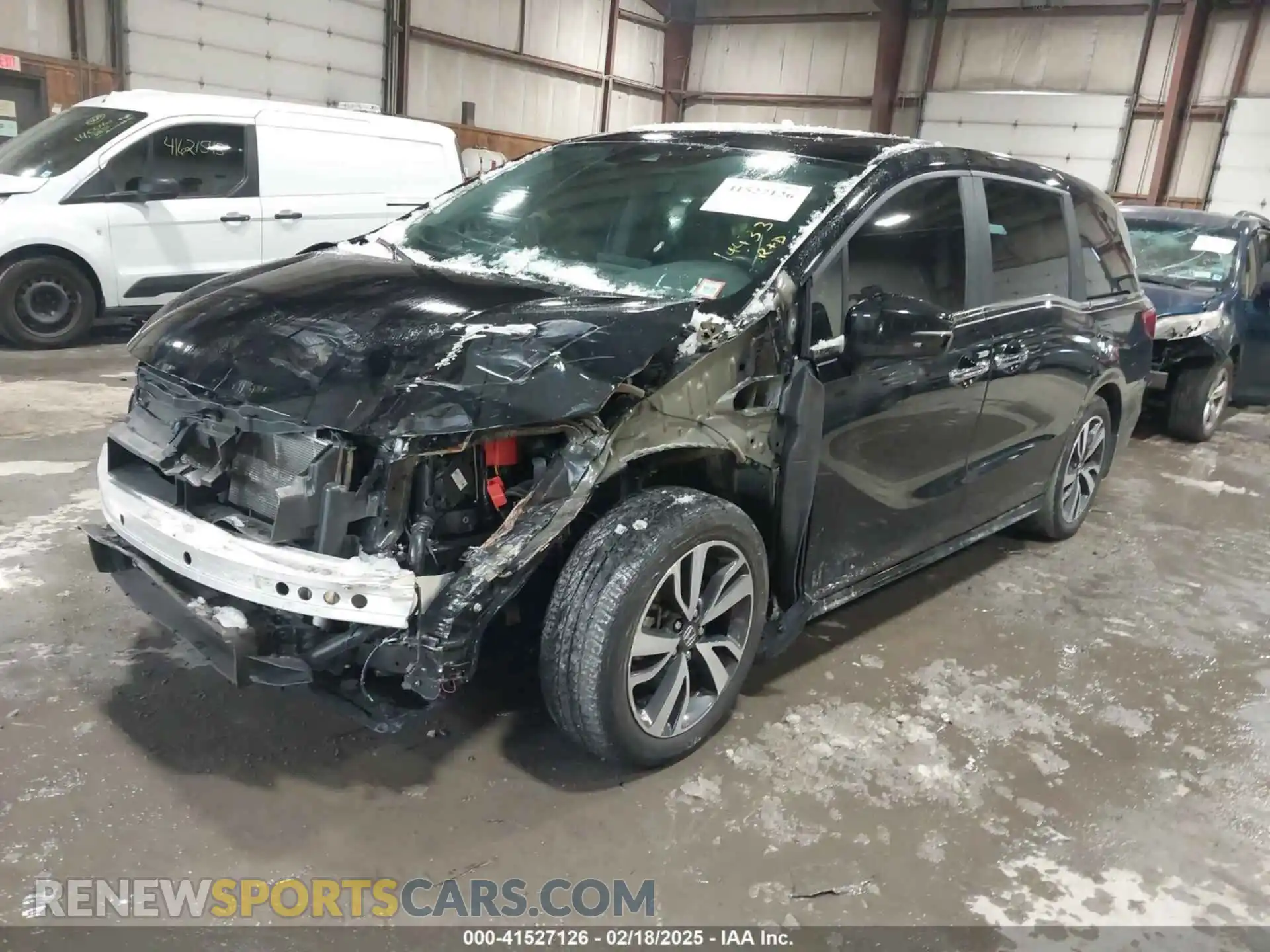 2 Photograph of a damaged car 5FNRL6H82PB080246 HONDA ODYSSEY 2023