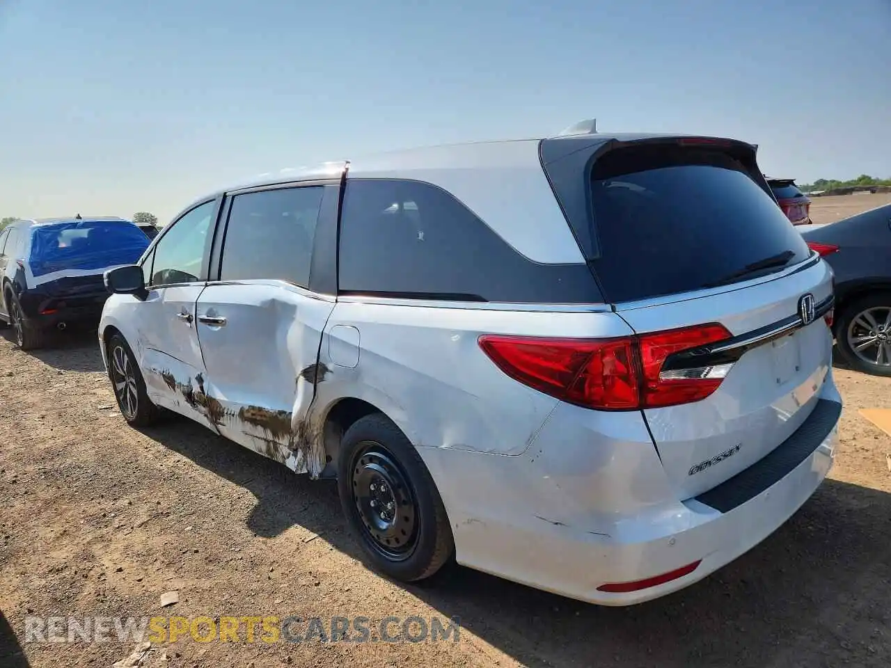 2 Фотография поврежденного автомобиля 5FNRL6H83PB006012 HONDA ODYSSEY 2023