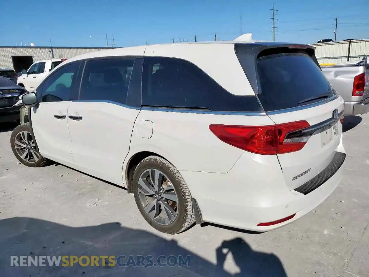 2 Фотография поврежденного автомобиля 5FNRL6H83PB016636 HONDA ODYSSEY 2023