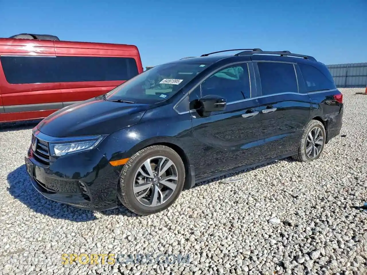 1 Photograph of a damaged car 5FNRL6H83PB042704 HONDA ODYSSEY 2023