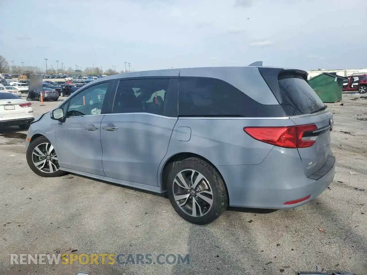 2 Photograph of a damaged car 5FNRL6H83PB053962 HONDA ODYSSEY 2023