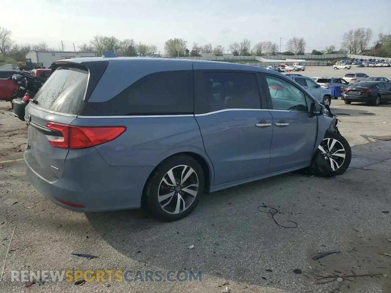 3 Photograph of a damaged car 5FNRL6H83PB053962 HONDA ODYSSEY 2023