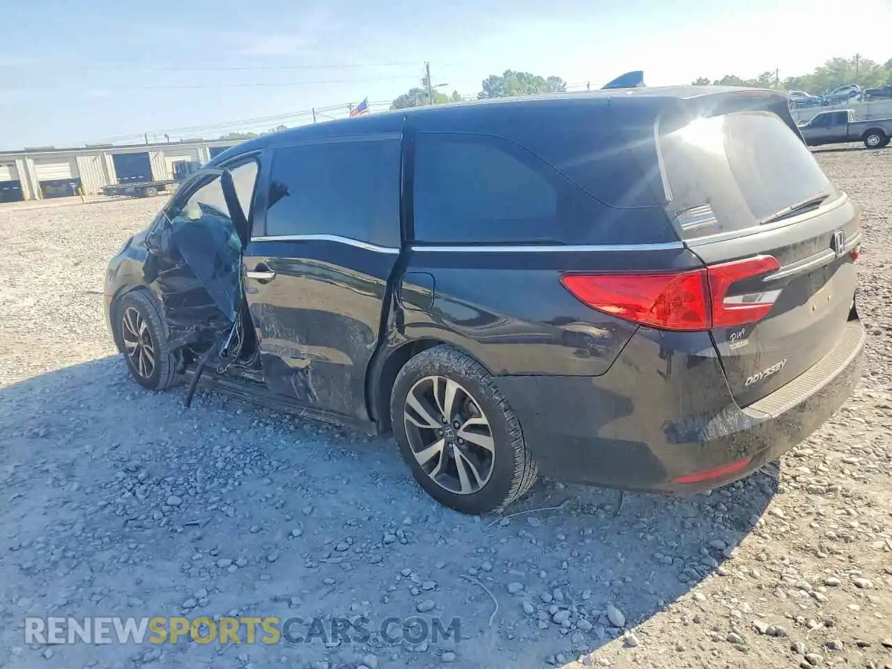 2 Photograph of a damaged car 5FNRL6H84PB009405 HONDA ODYSSEY 2023