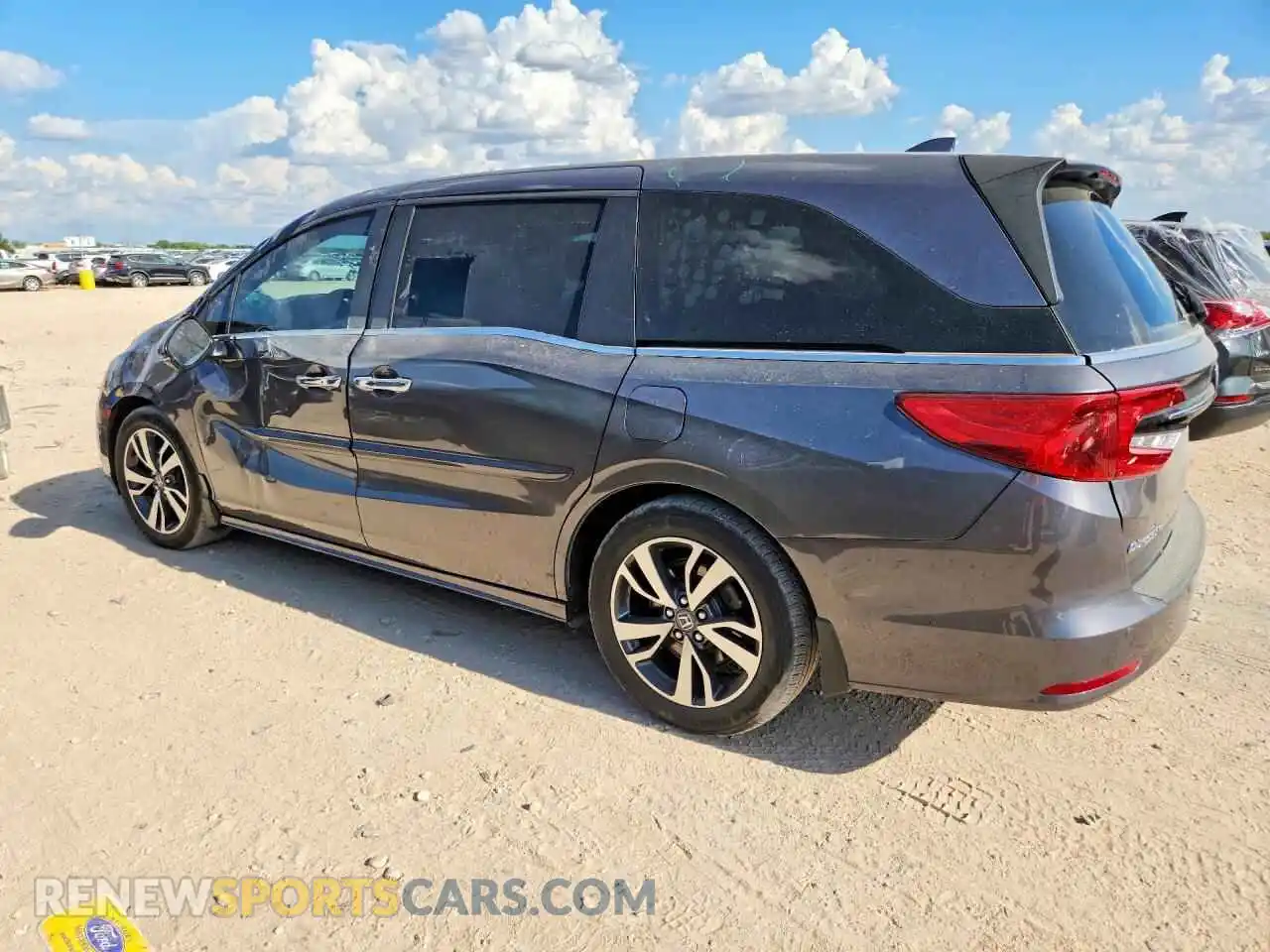 2 Фотография поврежденного автомобиля 5FNRL6H84PB017908 HONDA ODYSSEY 2023