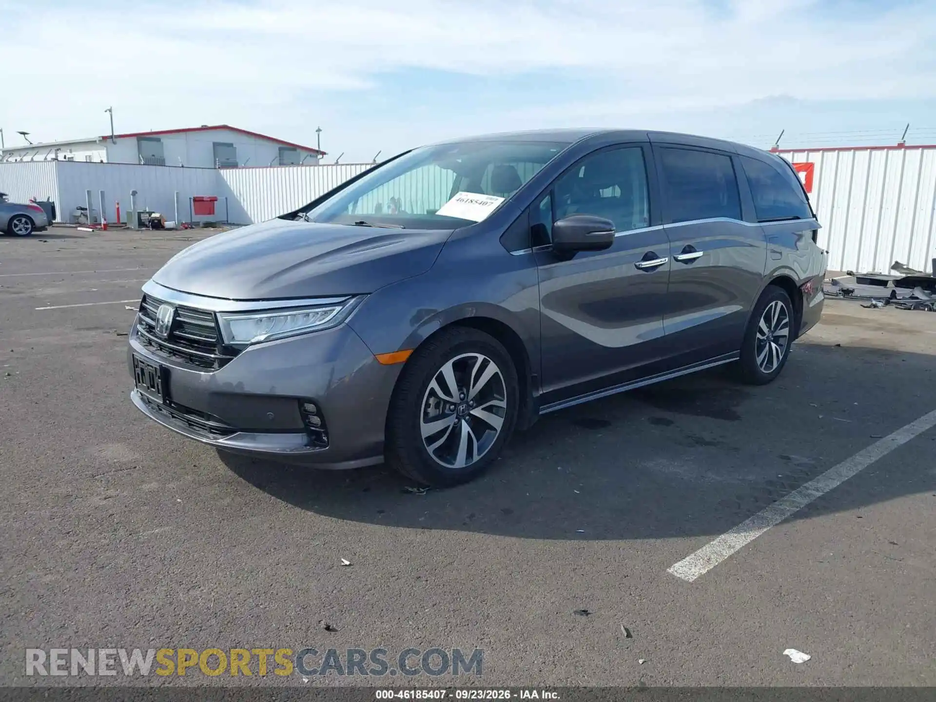 2 Photograph of a damaged car 5FNRL6H84PB017911 HONDA ODYSSEY 2023