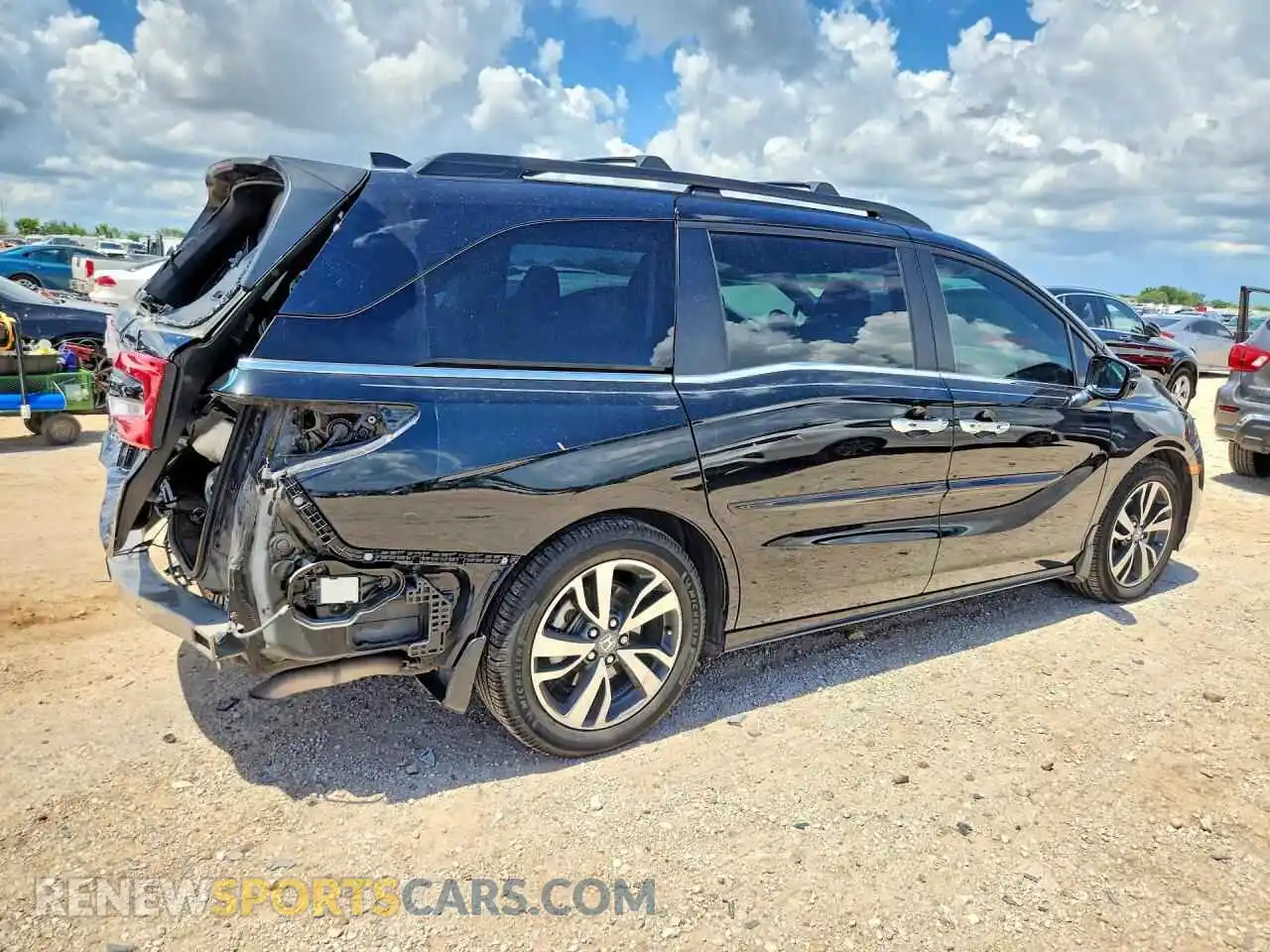 3 Photograph of a damaged car 5FNRL6H84PB041559 HONDA ODYSSEY 2023