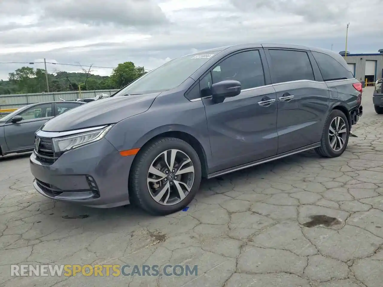 1 Photograph of a damaged car 5FNRL6H84PB060192 HONDA ODYSSEY 2023
