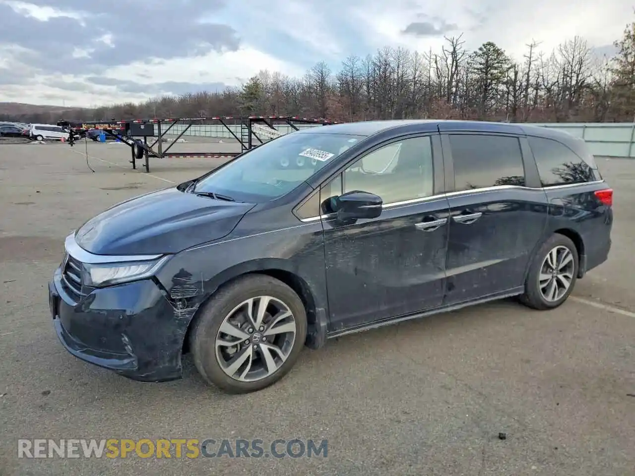 1 Photograph of a damaged car 5FNRL6H84PB065523 HONDA ODYSSEY 2023