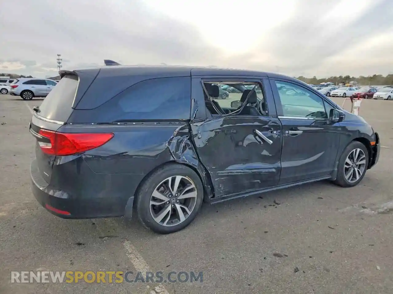 3 Photograph of a damaged car 5FNRL6H84PB065523 HONDA ODYSSEY 2023