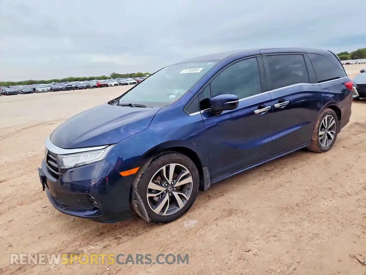 1 Photograph of a damaged car 5FNRL6H85PB011230 HONDA ODYSSEY 2023