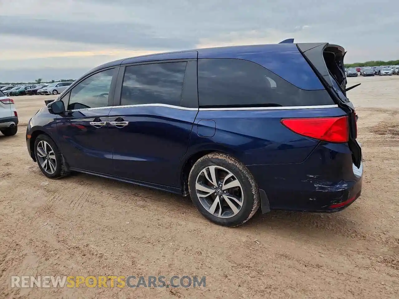 2 Photograph of a damaged car 5FNRL6H85PB011230 HONDA ODYSSEY 2023