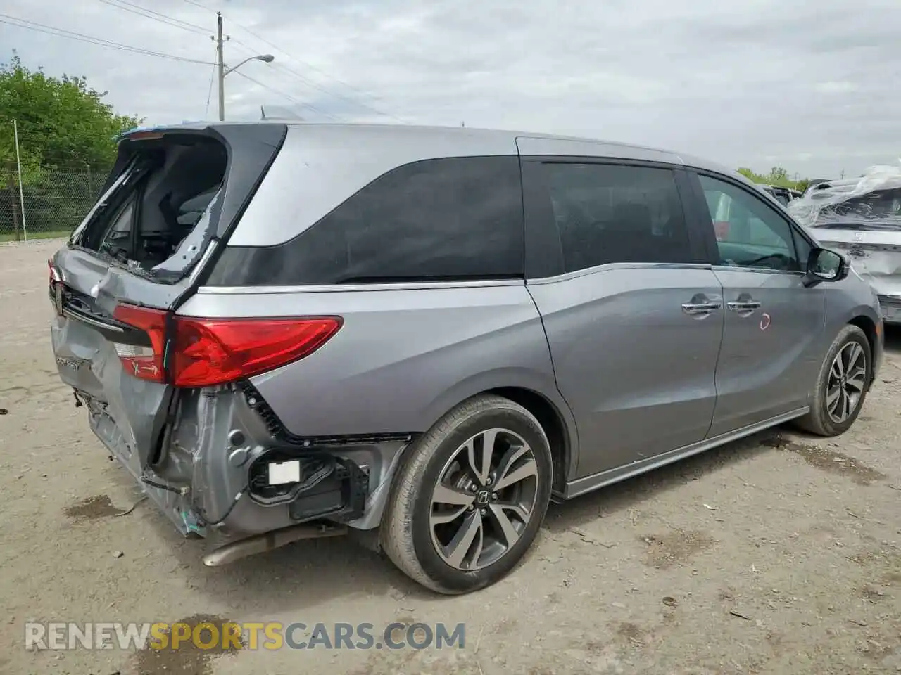3 Photograph of a damaged car 5FNRL6H85PB028013 HONDA ODYSSEY 2023