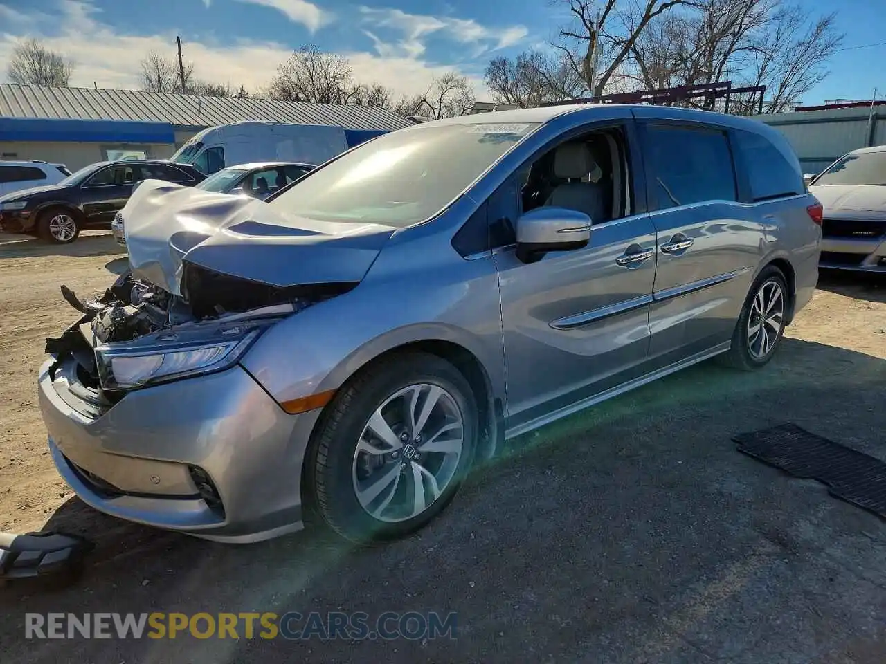 1 Photograph of a damaged car 5FNRL6H85PB047340 HONDA ODYSSEY 2023