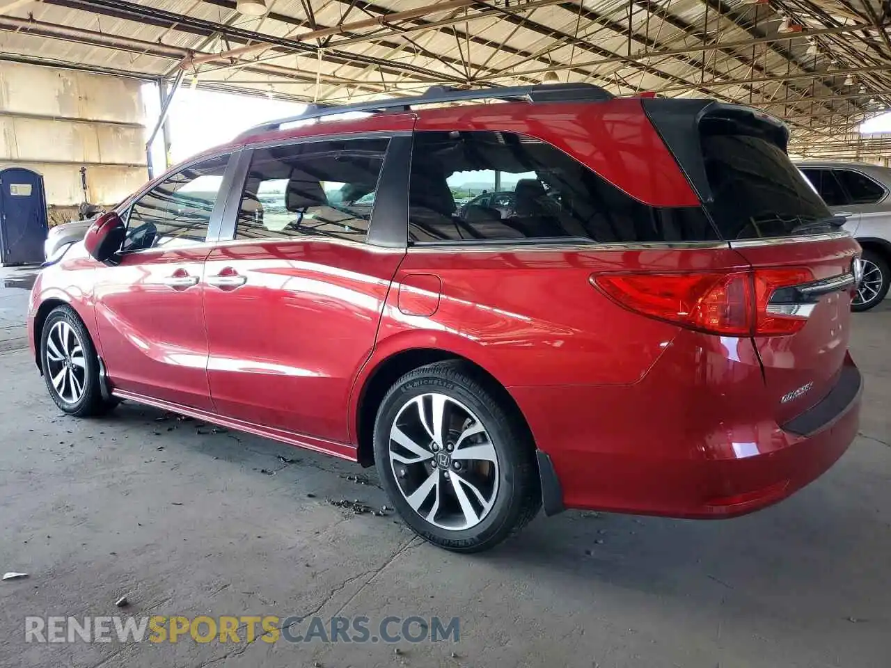 2 Photograph of a damaged car 5FNRL6H85PB048021 HONDA ODYSSEY 2023