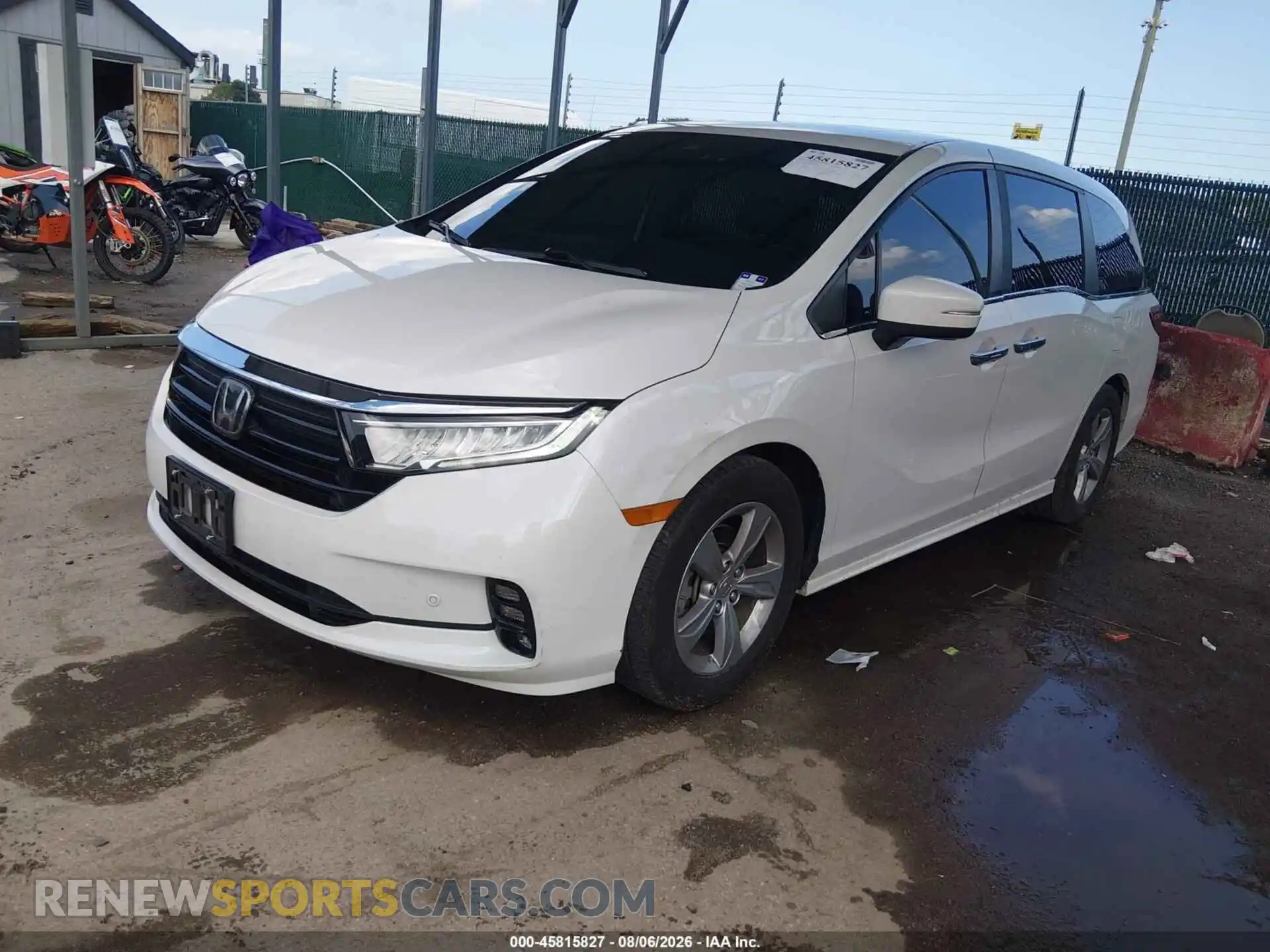 2 Фотография поврежденного автомобиля 5FNRL6H85PB062050 HONDA ODYSSEY 2023