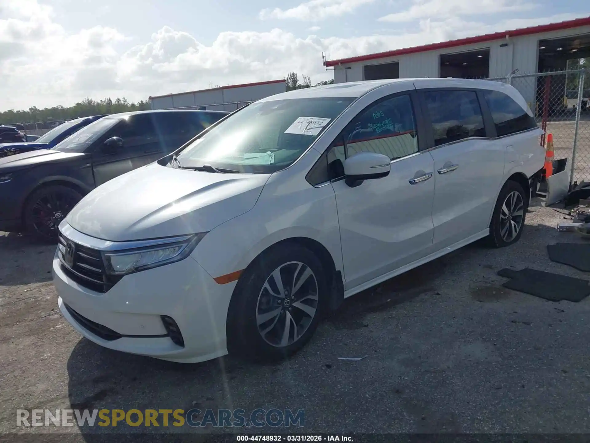 2 Фотография поврежденного автомобиля 5FNRL6H85PB073226 HONDA ODYSSEY 2023