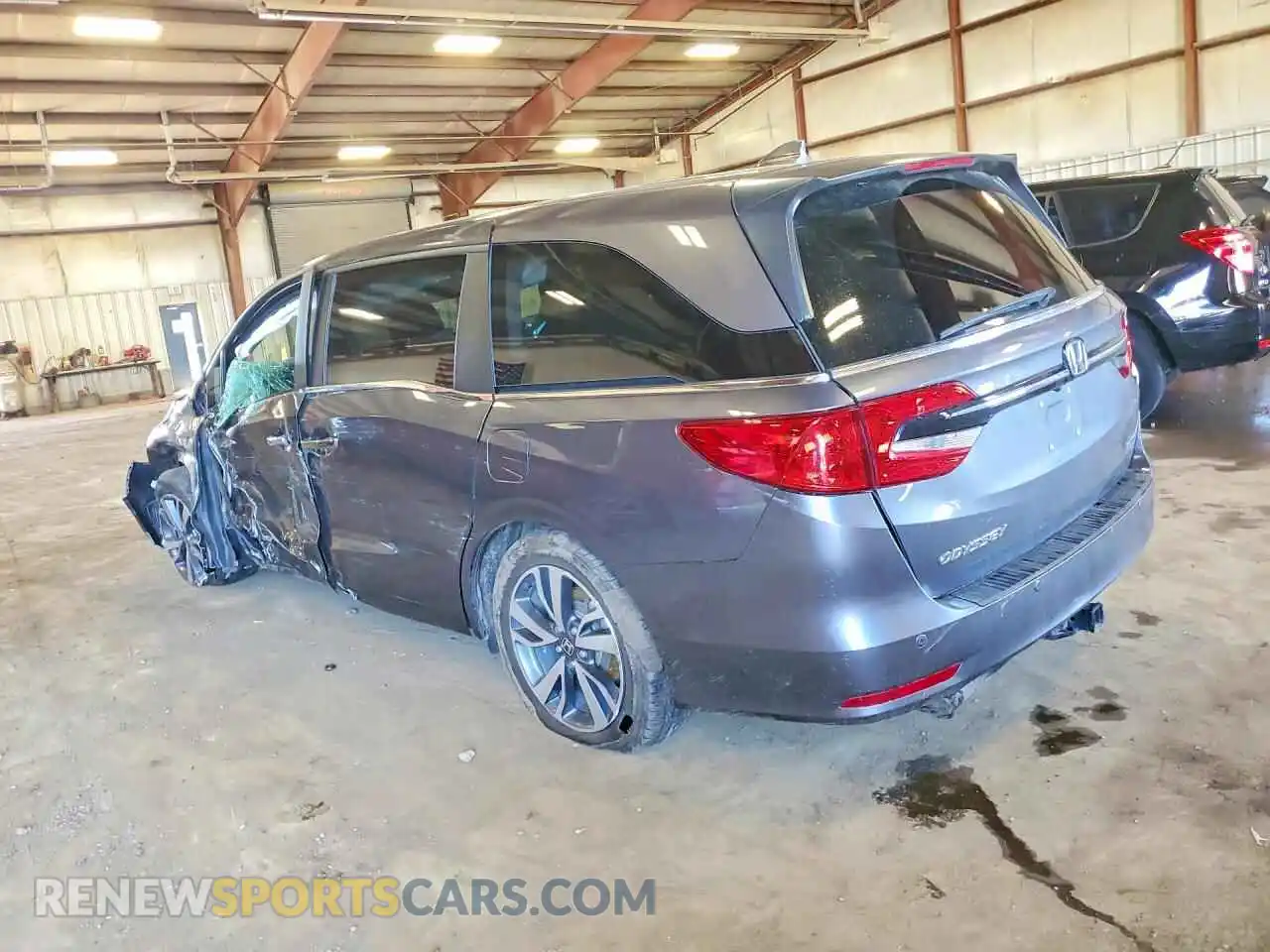2 Фотография поврежденного автомобиля 5FNRL6H86PB002133 HONDA ODYSSEY 2023