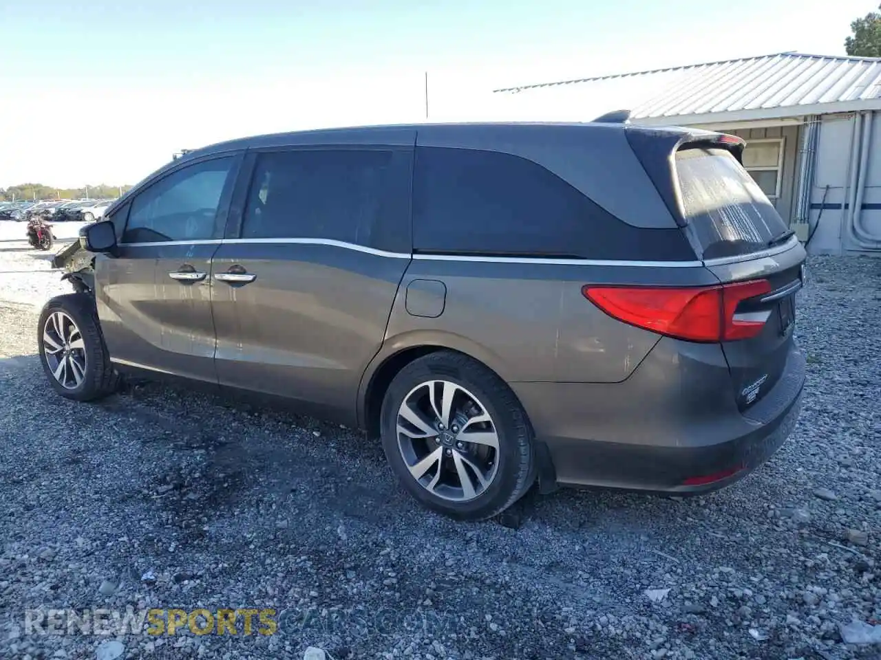 2 Photograph of a damaged car 5FNRL6H86PB007431 HONDA ODYSSEY 2023